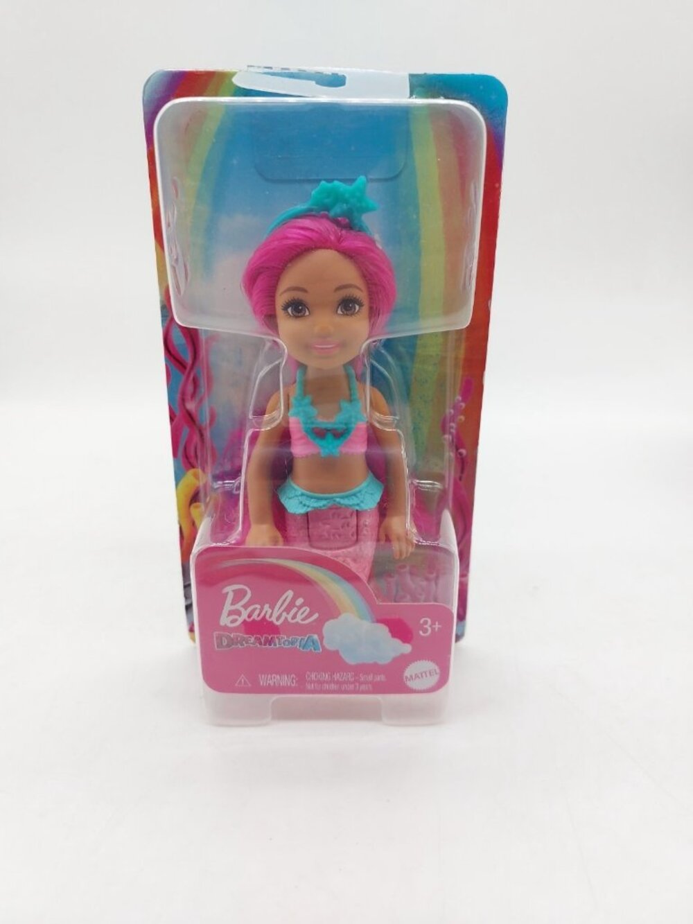 Barbie Dreamtopia Chelse Mermaid Doll Pink Hair Toy 5" NWT